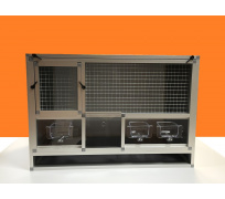 BK39 stříbrná, stříbrné pletivo