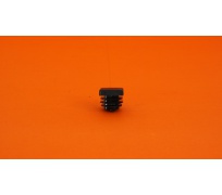 Zátka černá pro profily 15x15x5mm