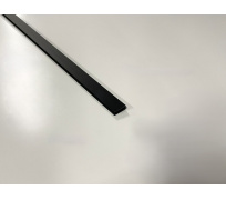 Hliníkový profil U (HU1606 černý elox.)