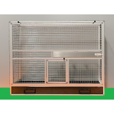 Bednová klec - hliníková výplň, šířka 100 cm