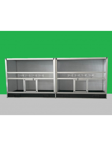 Dvojitá proletovací klec 01